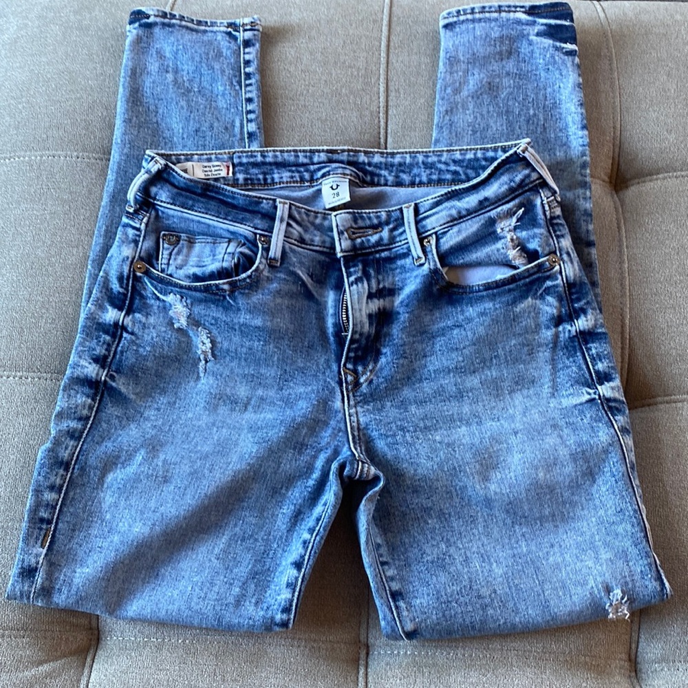 True Religion Jennie curvy skinny jeans